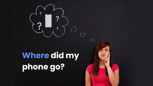 Confused person with lost phone searching problem representing the need for Find My Phone app solution